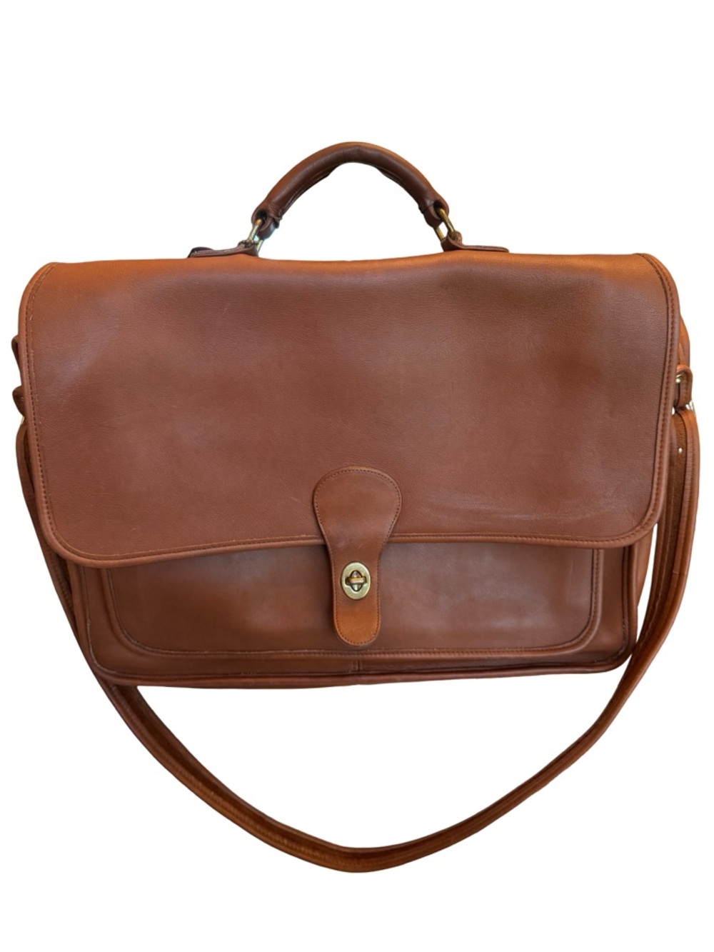 Vintage Coach Metropolitan Briefcase Messenger Bag